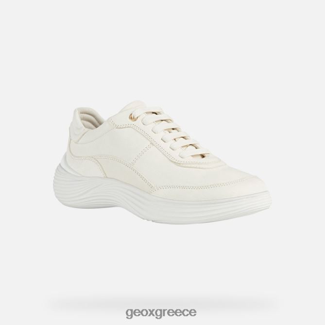 4DBLR0106 άσπρο Geox fluctis γυναίκα