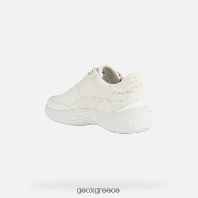 4DBLR0106 άσπρο Geox fluctis γυναίκα