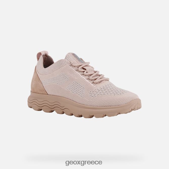 4DBLR0154 σκούρο τριαντάφυλλο Geox σφαιρική γυναίκα