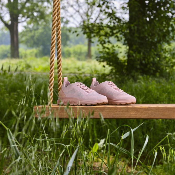 4DBLR0154 σκούρο τριαντάφυλλο Geox σφαιρική γυναίκα