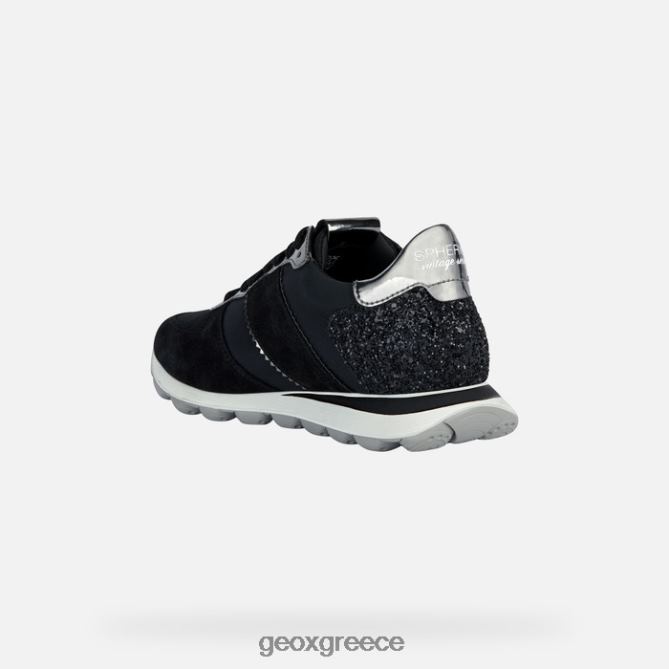 4DBLR01659 μαύρο/όπλο Geox spherica vseries γυναίκα