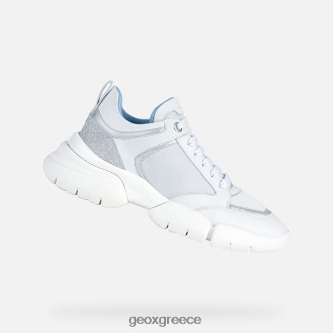 4DBLR01672 άσπρο Geox ηθοποιός με γυναίκα