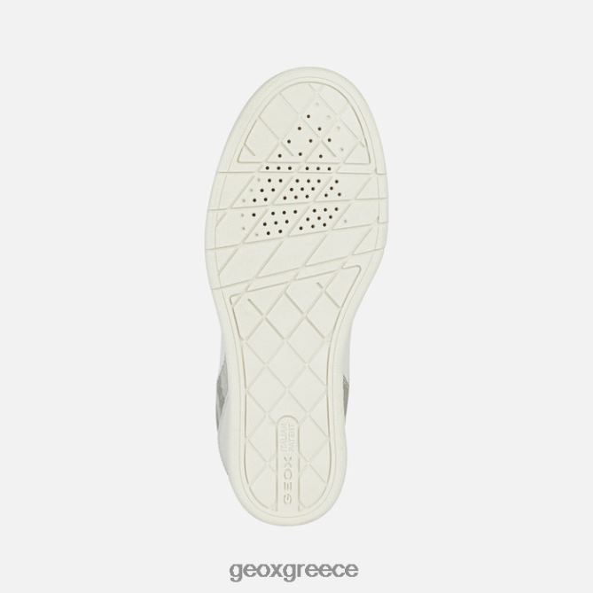 4DBLR01685 λευκό/εκρού Geox μαυρίκα γυναίκα