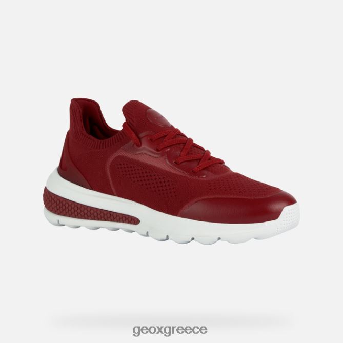 4DBLR01691 σκούρο κόκκινο Geox σφαιρική ακτίφ γυναίκα