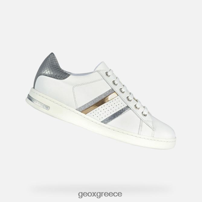4DBLR01692 λευκό/ασημί Geox γυναίκα jaysen