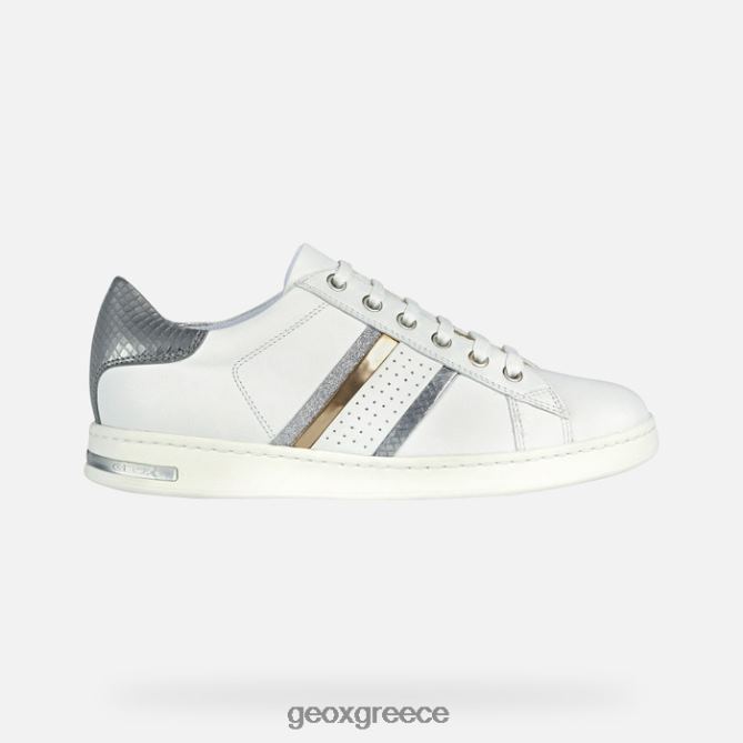 4DBLR01692 λευκό/ασημί Geox γυναίκα jaysen