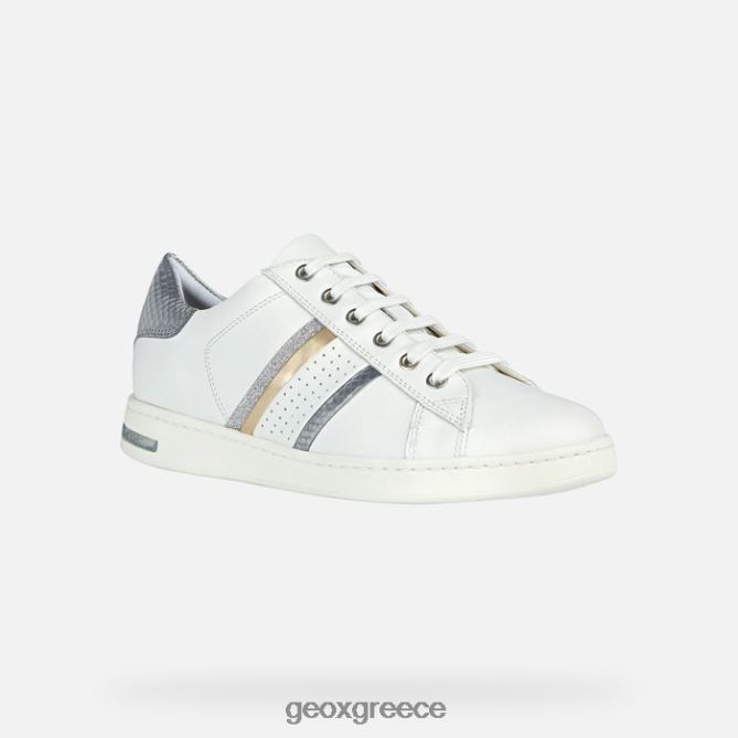 4DBLR01692 λευκό/ασημί Geox γυναίκα jaysen