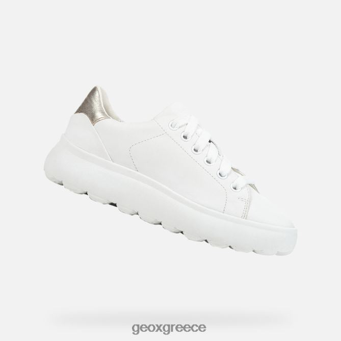 4DBLR01693 λευκός χρυσός Geox spherica ec4.1 γυναίκα