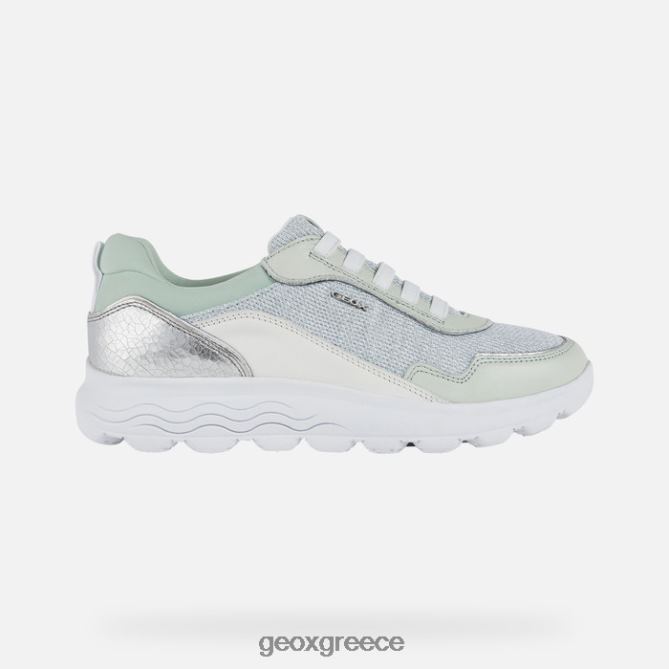 4DBLR01730 μέντα/λευκό Geox σφαιρική γυναίκα