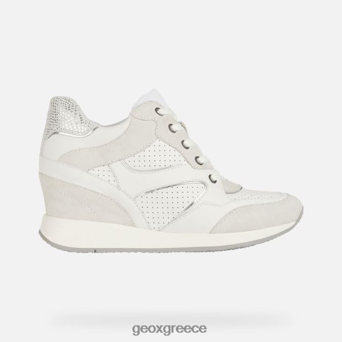 4DBLR01731 λευκό/εκρού Geox nydame γυναίκα