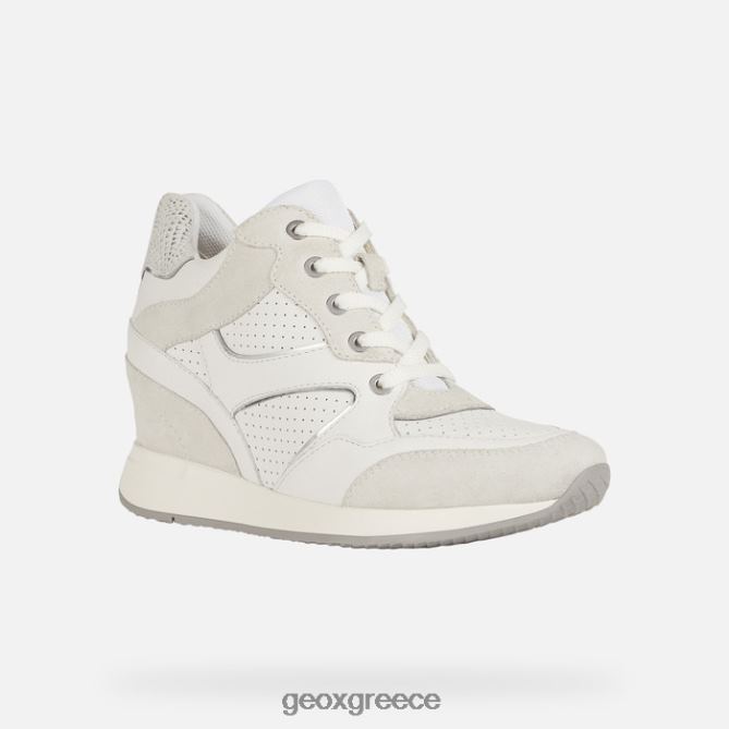 4DBLR01731 λευκό/εκρού Geox nydame γυναίκα