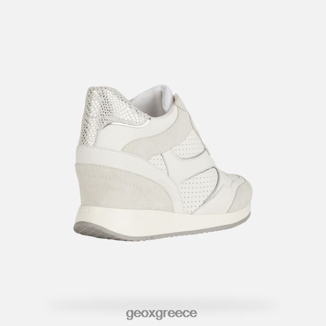 4DBLR01731 λευκό/εκρού Geox nydame γυναίκα