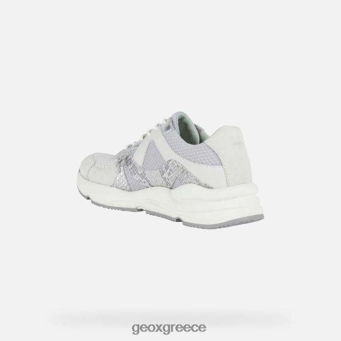 4DBLR01740 ανοιχτό γκρι/λευκό Geox γυναίκα τοπάζιο