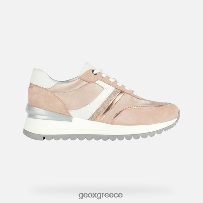 4DBLR0179 ροζ χρυσό/γυμνό Geox γυναίκα desya