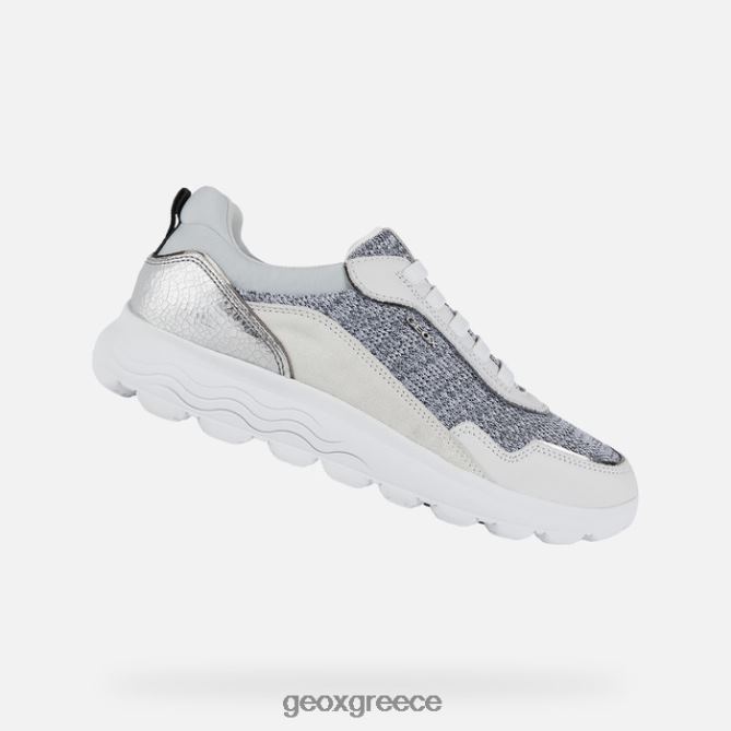 4DBLR019 άσπρο Geox σφαιρική γυναίκα