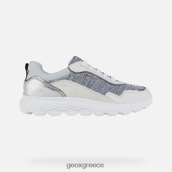 4DBLR019 άσπρο Geox σφαιρική γυναίκα