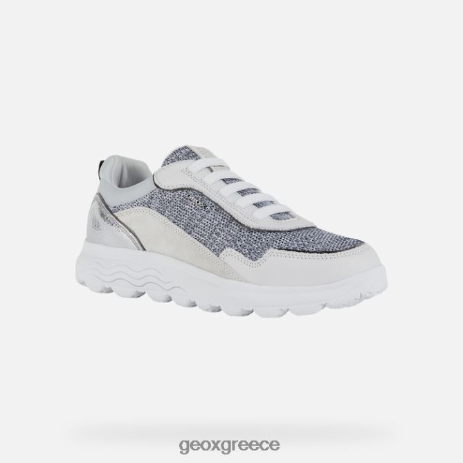 4DBLR019 άσπρο Geox σφαιρική γυναίκα