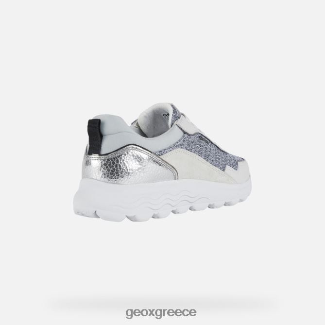 4DBLR019 άσπρο Geox σφαιρική γυναίκα