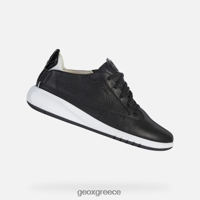 4DBLR0214 μαύρος Geox aerantis γυναίκα
