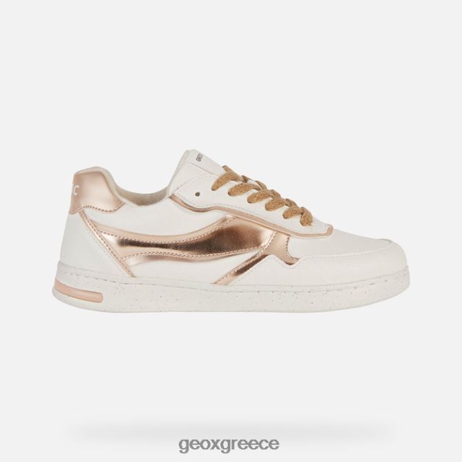 4DBLR0217 λευκό/ροζ χρυσό Geox γυναίκα jaysen