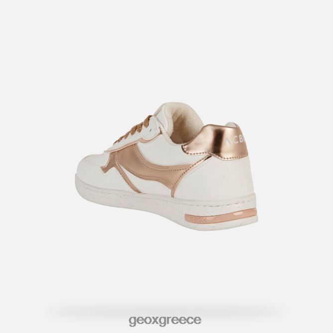 4DBLR0217 λευκό/ροζ χρυσό Geox γυναίκα jaysen