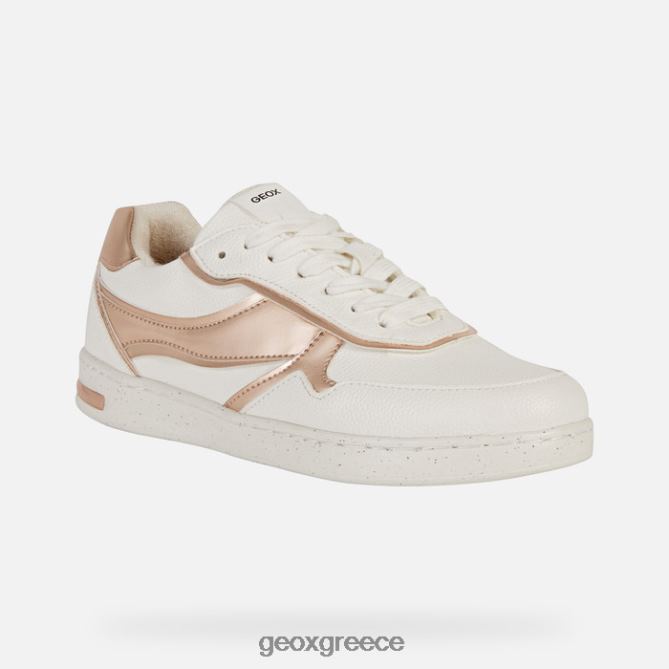 4DBLR0217 λευκό/ροζ χρυσό Geox γυναίκα jaysen