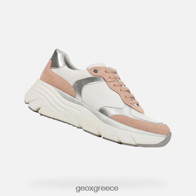 4DBLR0224 λευκό/γυμνό Geox γυναίκα διαμάντα