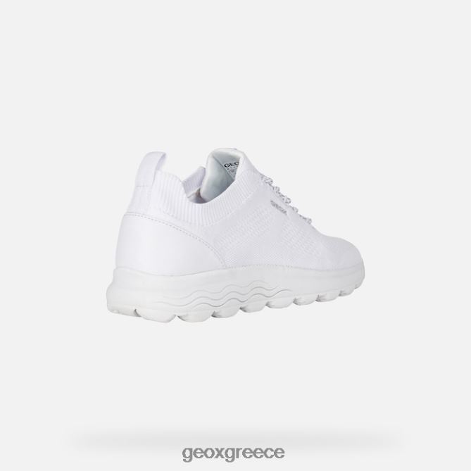 4DBLR022 άσπρο Geox σφαιρική γυναίκα