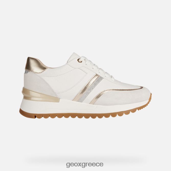 4DBLR0231 λευκό/εκρού Geox γυναίκα desya