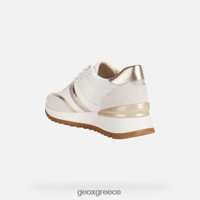4DBLR0231 λευκό/εκρού Geox γυναίκα desya