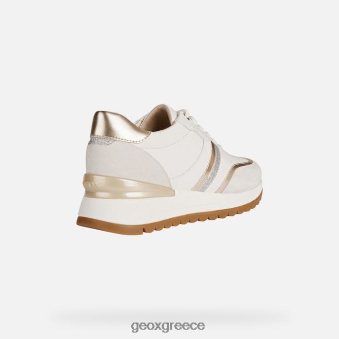 4DBLR0231 λευκό/εκρού Geox γυναίκα desya