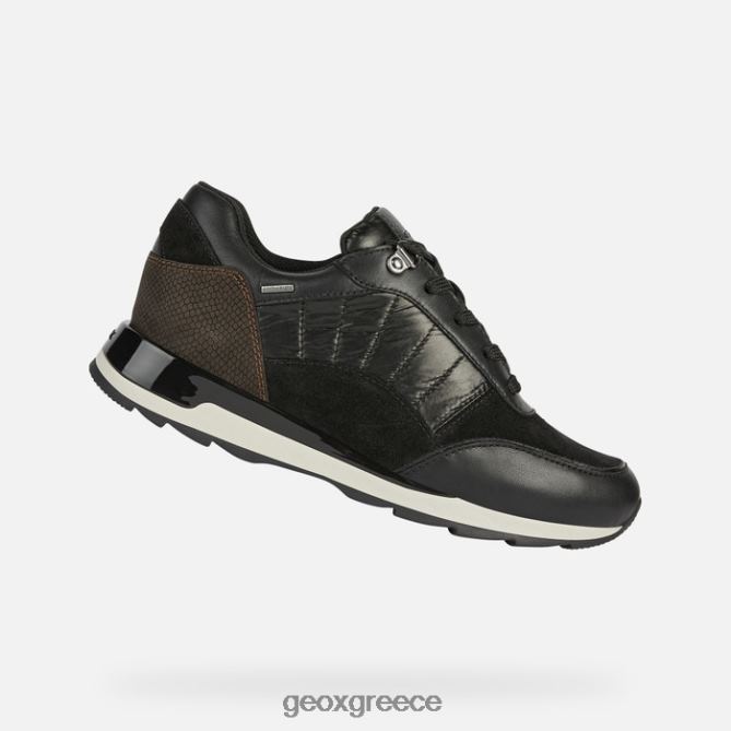 4DBLR0239 μαύρος Geox νέα aneko abx γυναίκα