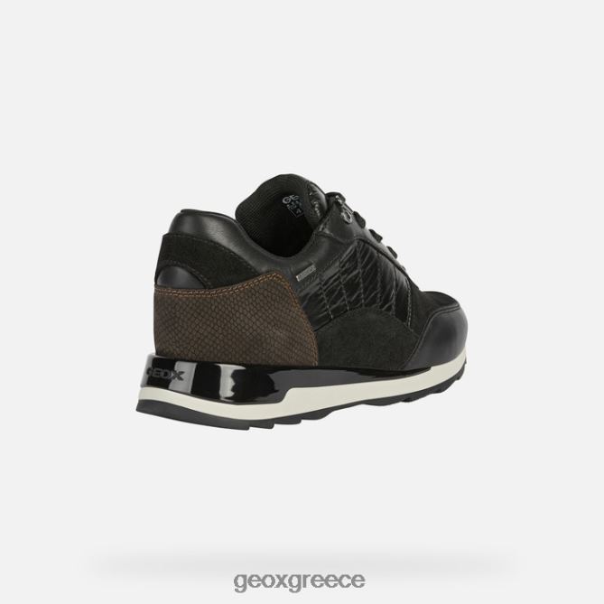 4DBLR0239 μαύρος Geox νέα aneko abx γυναίκα