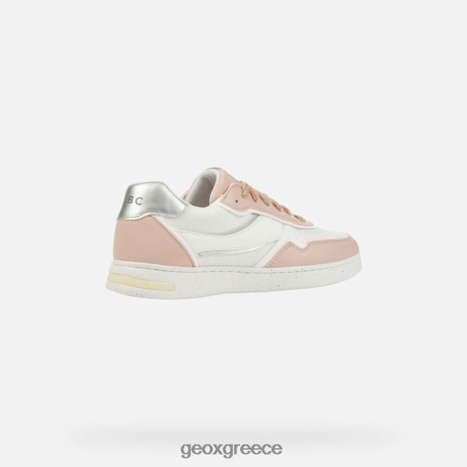 4DBLR0244 ροδακινί/λευκό Geox γυναίκα jaysen