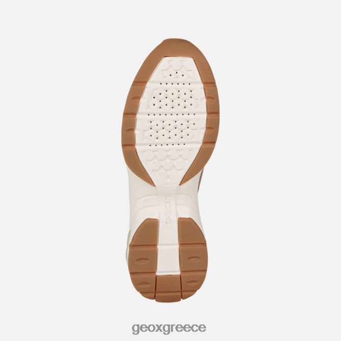 4DBLR0245 πάγος/σκούρο μπεζ Geox alhour γυναίκα