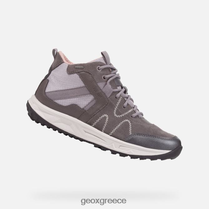 4DBLR0262 σκούρο γκρι/ανοιχτό γκρι Geox Ντελρέι abx γυναίκα