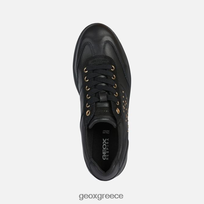 4DBLR0284 μαύρος Geox γυναίκα μελέδα