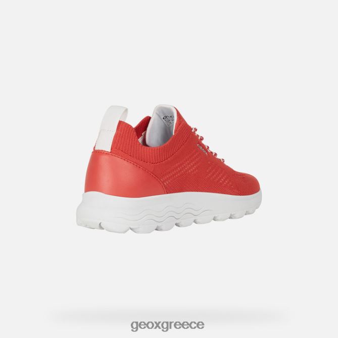 4DBLR029 το κόκκινο Geox σφαιρική γυναίκα