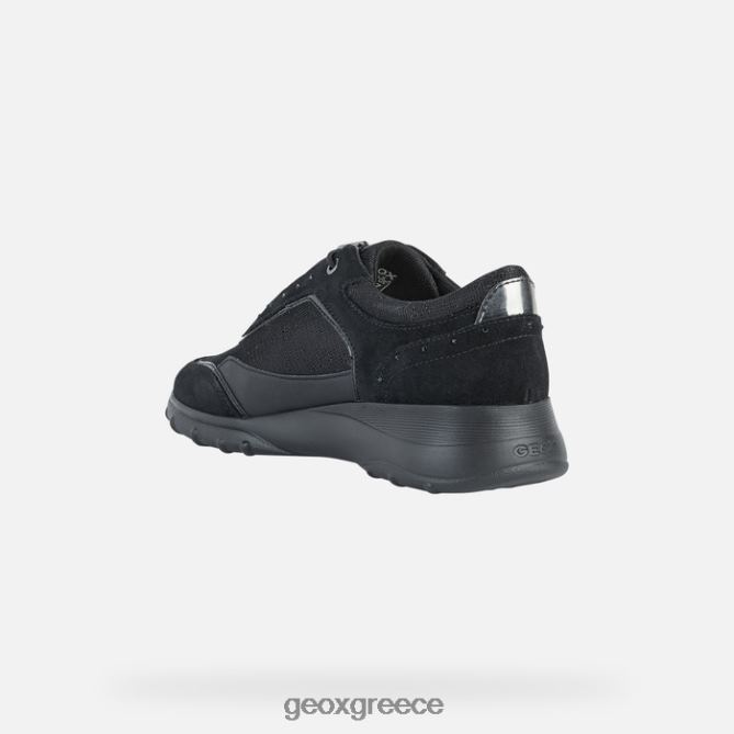4DBLR0315 μαύρος Geox alleniee γυναίκα
