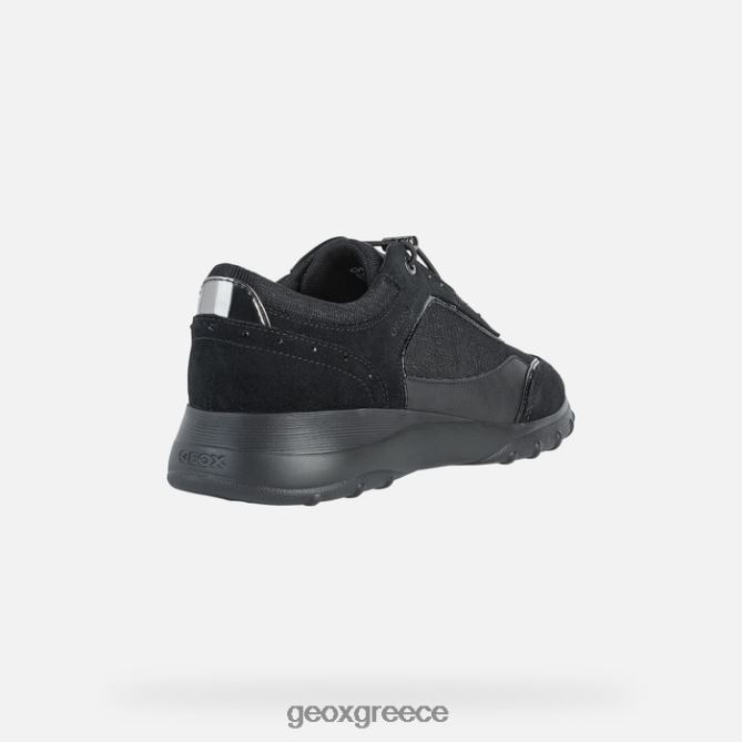 4DBLR0315 μαύρος Geox alleniee γυναίκα