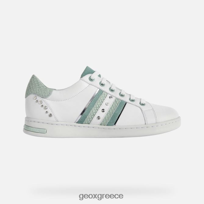 4DBLR0318 λευκό/lt πράσινο Geox γυναίκα jaysen