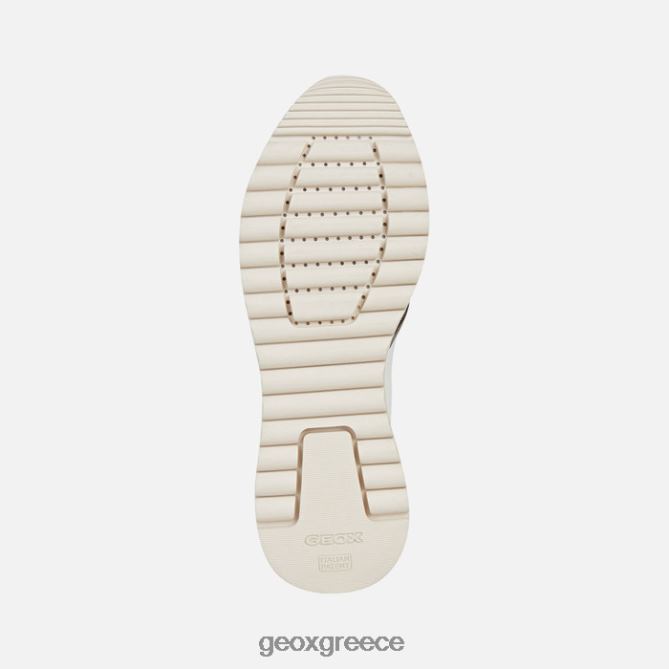 4DBLR0332 λευκό/lt μπεζ Geox γυναίκα desya