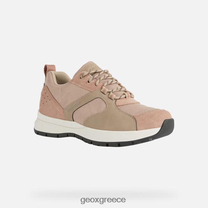 4DBLR0334 σκούρο τριαντάφυλλο Geox braies abx γυναίκα