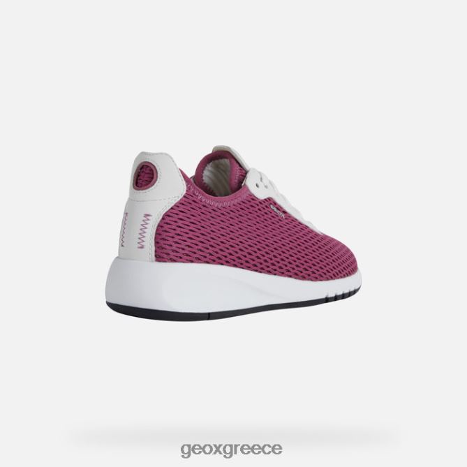 4DBLR0335 φούξια/λευκό Geox aerantis γυναίκα