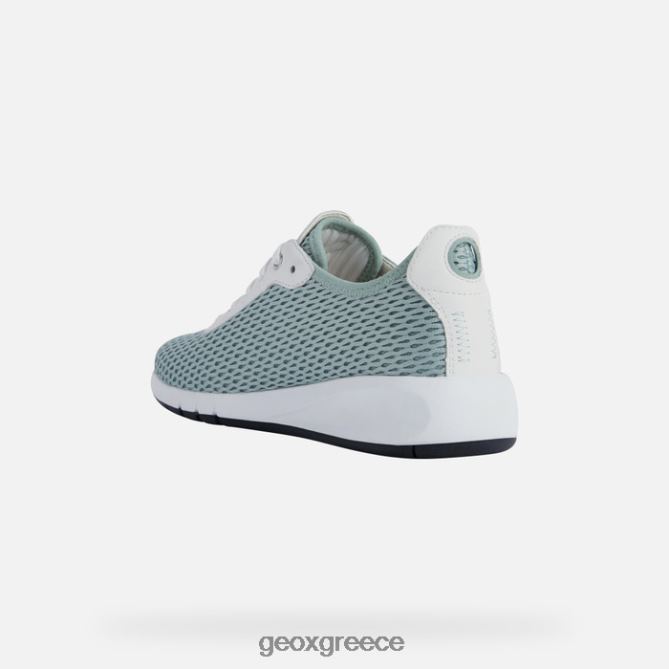 4DBLR0336 μέντα/λευκό Geox aerantis γυναίκα