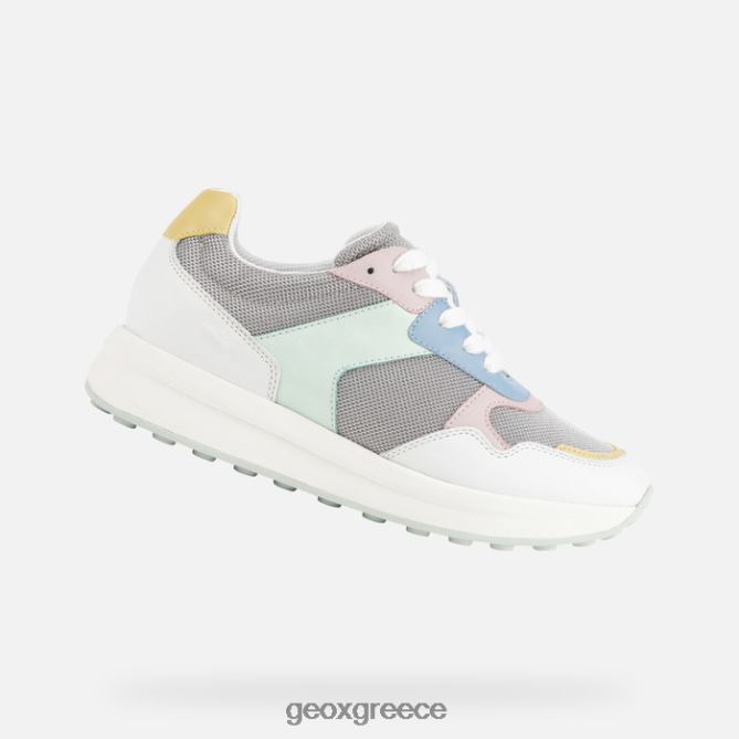 4DBLR0348 ανοιχτό γκρι/λευκό Geox γυναίκα runntix