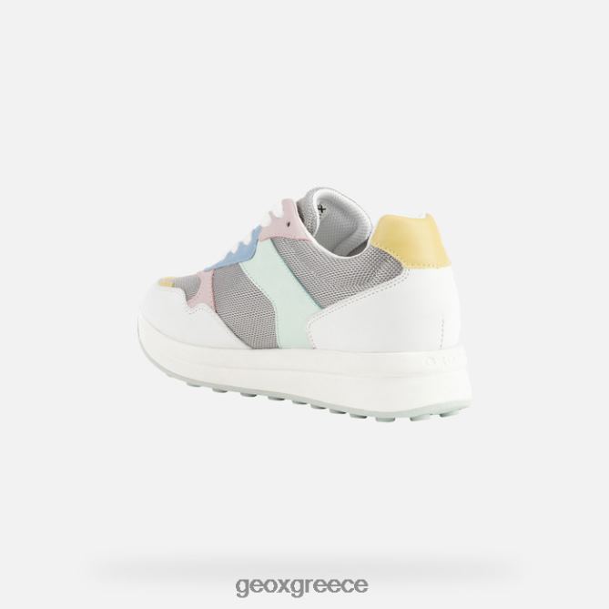 4DBLR0348 ανοιχτό γκρι/λευκό Geox γυναίκα runntix