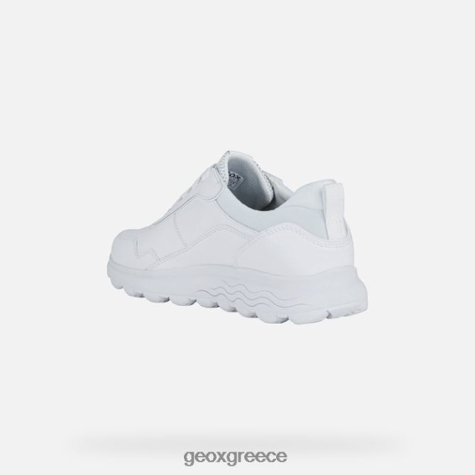 4DBLR0371 άσπρο Geox σφαιρική γυναίκα