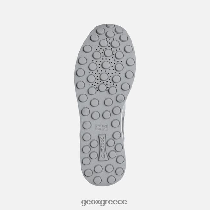 4DBLR0381 ασημί/ανοιχτό γκρι Geox γυναίκα runntix