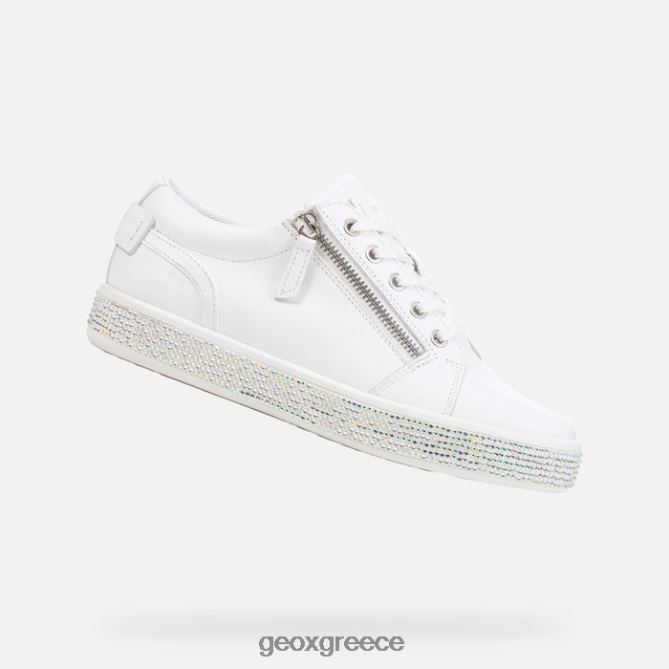 4DBLR0392 άσπρο Geox leelu' γυναίκα